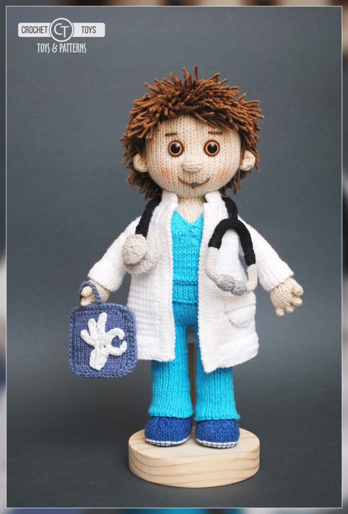 Crochet doll doctor