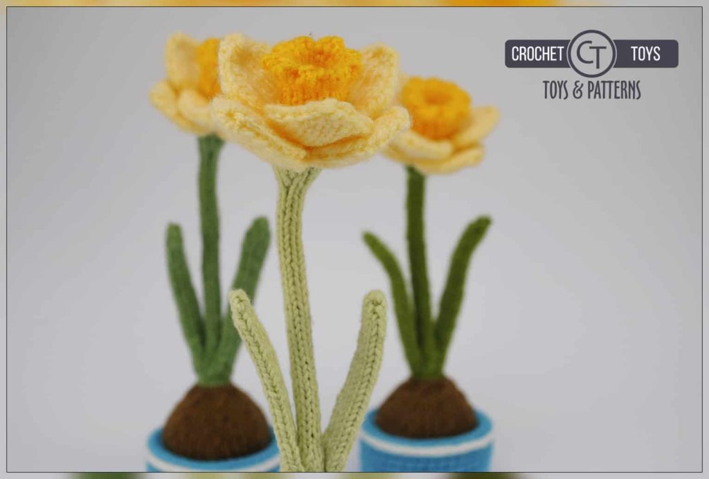 Crochet Flower Pattern Narcissus