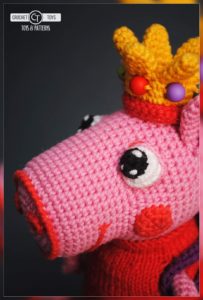 Crochet Peppa pig