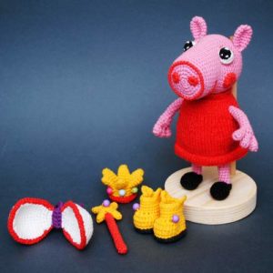Crochet Peppa pig