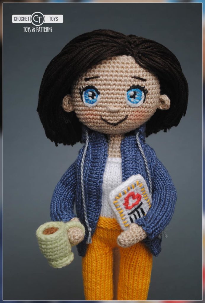 Crochet doll Traveler