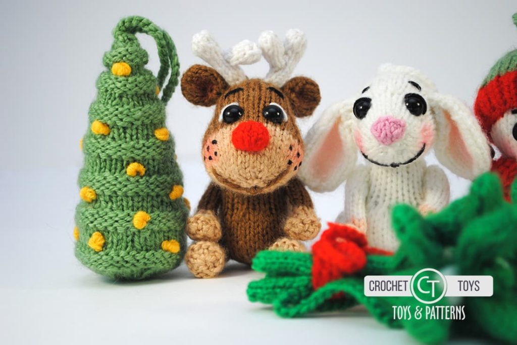 Crochet Christmas toys