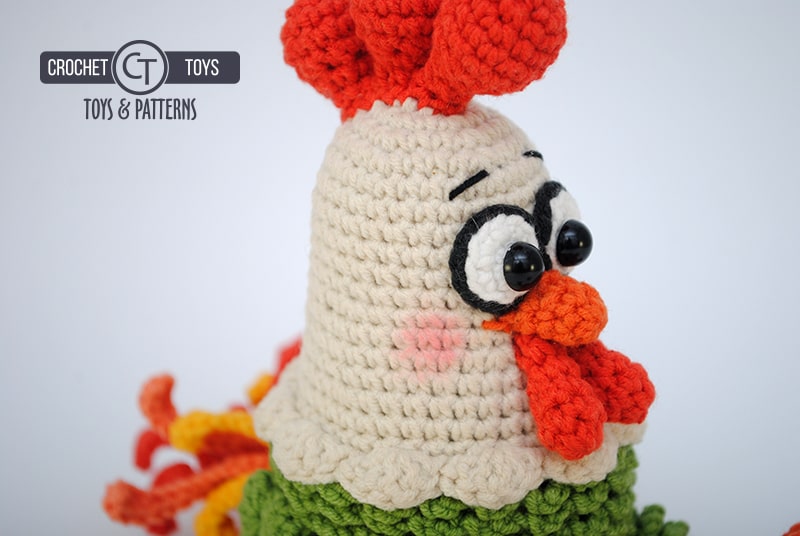 Amigurumi Crochet chicken