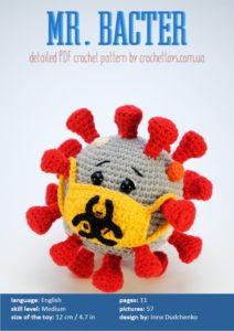 Crochet coronavirus pattern